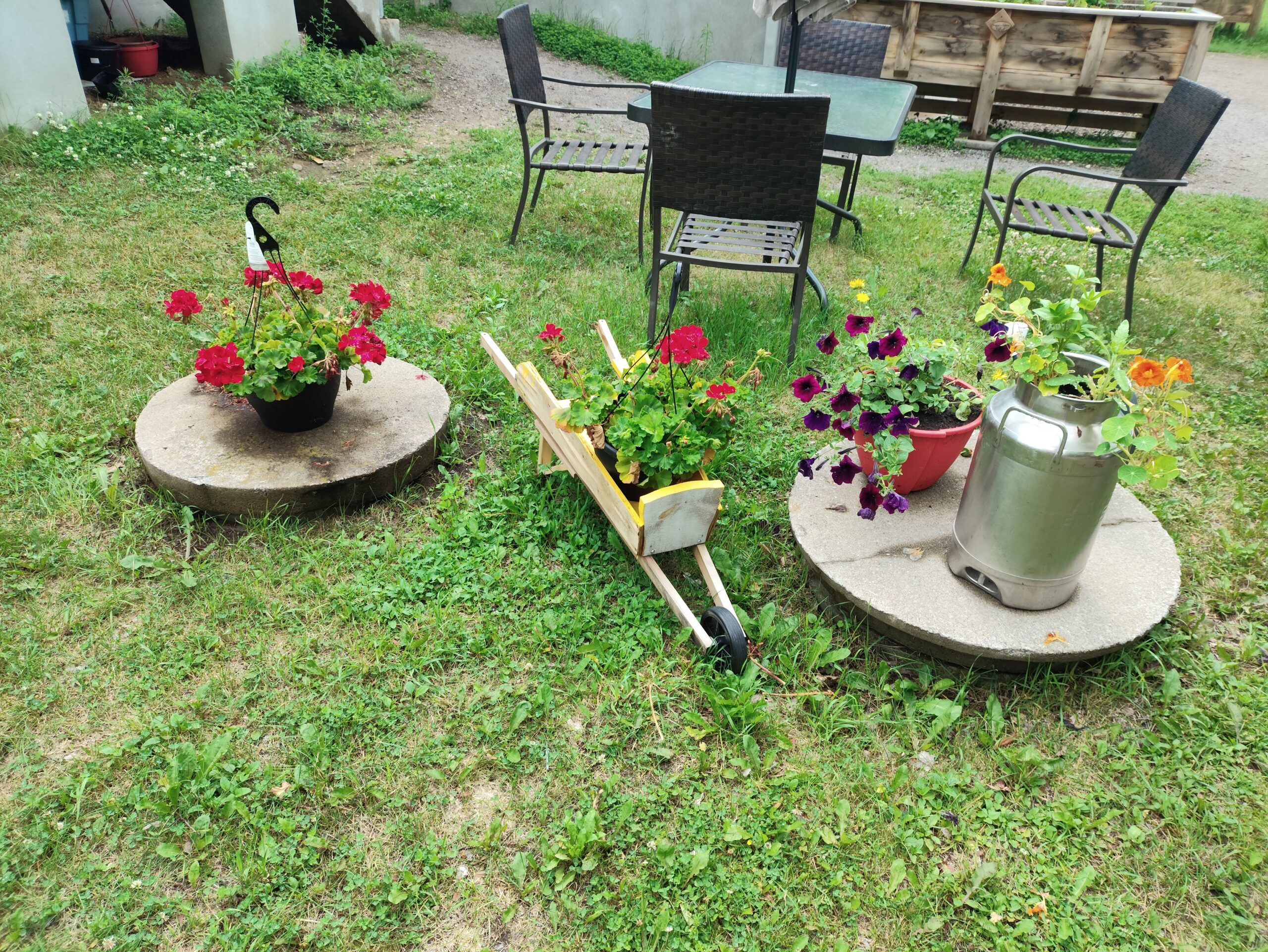 Photo du camion avec des denrées alimentaires 3